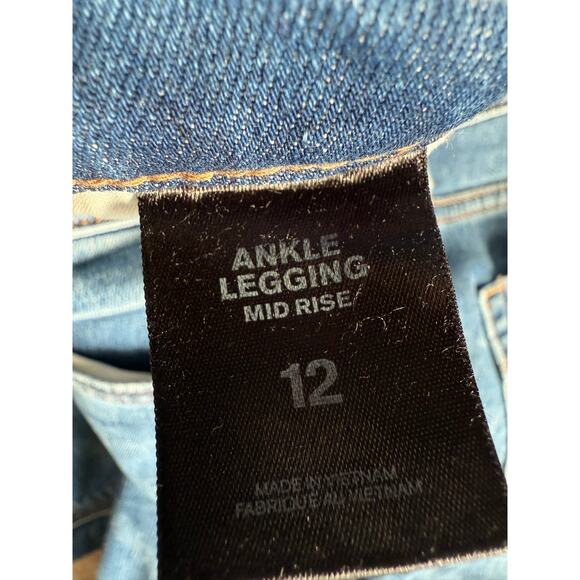 Express Ankle Legging Mid-Rise Jean Size 12 - Picture 4 of 7